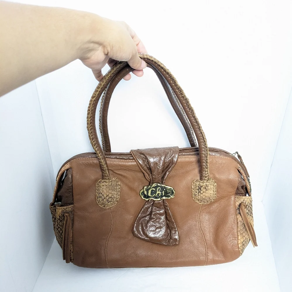 Chi by Falchi leather bag - Picture 13 of 16